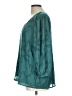 Daniel Rainn 100% Polyester Teal 3/4 Sleeve Blouse Size L - photo 5
