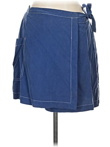 Ann Taylor Denim Skirt (view 1)