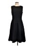 Classiques Entier Chevron-herringbone Black Casual Dress Size 12 - photo 1
