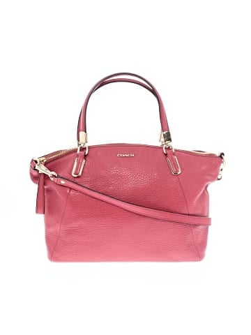 Coach Leather Satchel (view 1)
