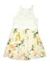 Knit Works Floral Yellow Dress Size 8 - photo 1
