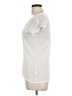 Naf Naf White Short Sleeve Blouse Size L - photo 5