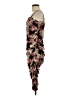 Bebe Floral Brown Cocktail Dress Size M - photo 5