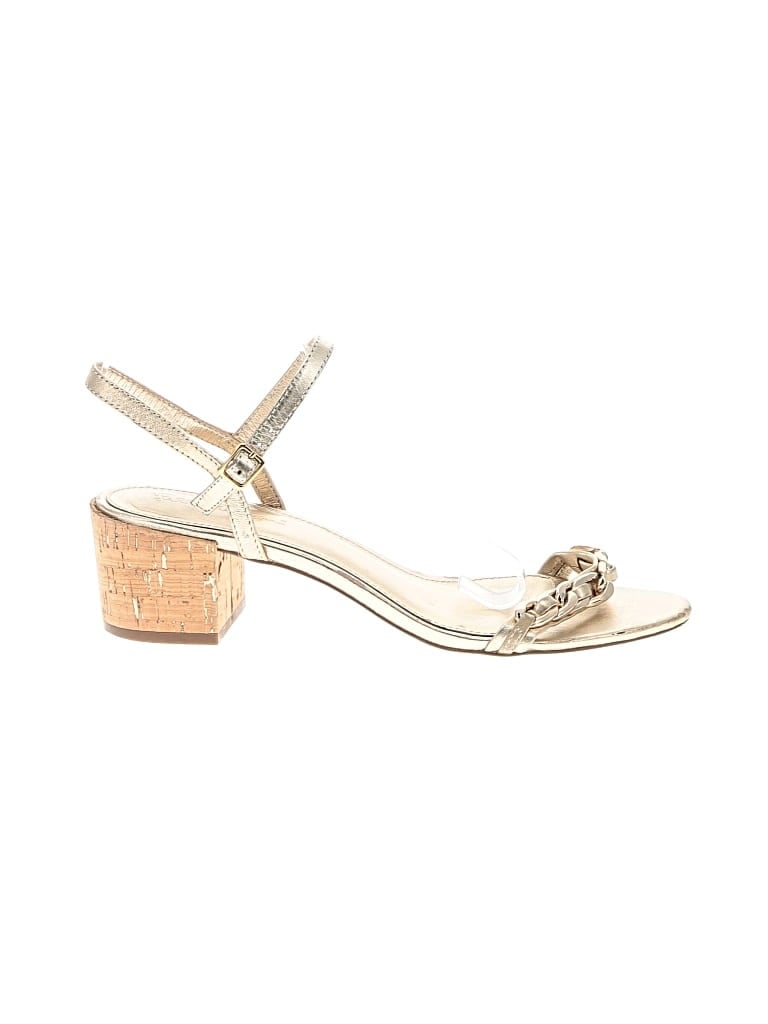 Pre-owned Lilly Pulitzer Sandals In Gold