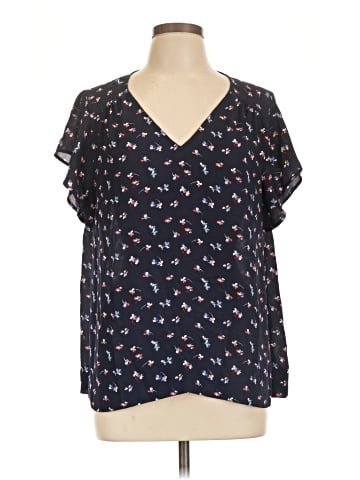 Halogen Short Sleeve Blouse (view 1)