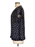 Halogen 100% Polyester Black Short Sleeve Blouse Size L - photo 5