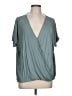 Double Zero Teal Short Sleeve T-Shirt Size L - photo 1