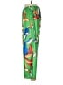 Zara Tropical Green Casual Pants Size M - photo 5