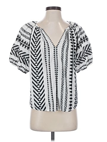 Velvet by Graham & Spencer Short Sleeve Blouse (view 1)
