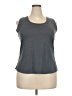 Zyia Active Gray Sleeveless T-Shirt Size XXL - photo 1