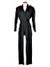 Joan Walters 100% Polyester Solid Black Jumpsuit Size 8 - photo 1