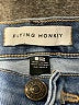 Flying Monkey Stripes Blue Jeans Size 27 waist - photo 4