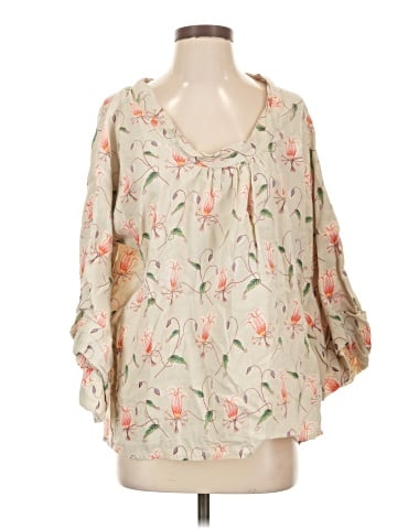 HD in Paris 3/4 Sleeve Blouse (view 1)