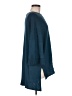 Zara W&B Collection Teal Poncho Size M - photo 4