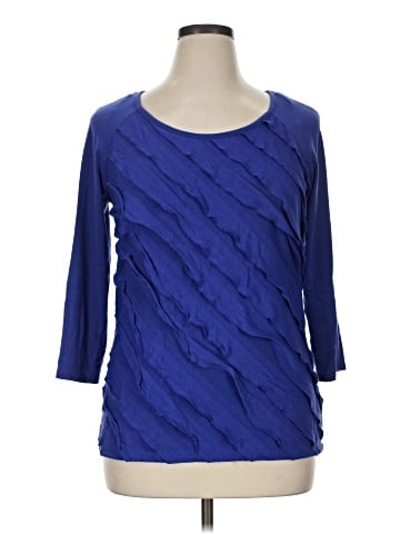 AB Studio 3/4 Sleeve Top (view 1)