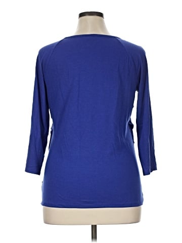 AB Studio 3/4 Sleeve Top (view 2)