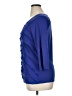 AB Studio Blue 3/4 Sleeve Top Size XL - photo 5
