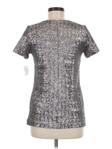 Velvet Short Sleeve Top (view 2)