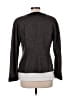 Linda Allard Ellen Tracy Metallic Gray Jacket Size 10 (petite) - photo 2