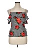 First Love Gray Sleeveless Top Size XL - photo 1