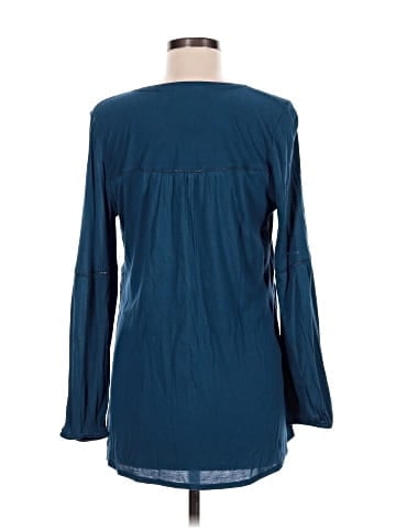 Flutter & Kick Long Sleeve Blouse (view 2)