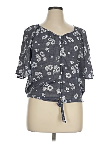 Counterparts Short Sleeve Blouse (view 1)
