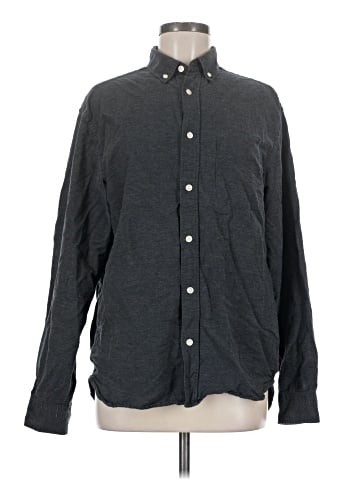 H&M L.O.G.G. Long Sleeve Button-Down Shirt (view 1)