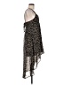Decree 100% Polyester Animal Print Black Casual Dress Size M - photo 4