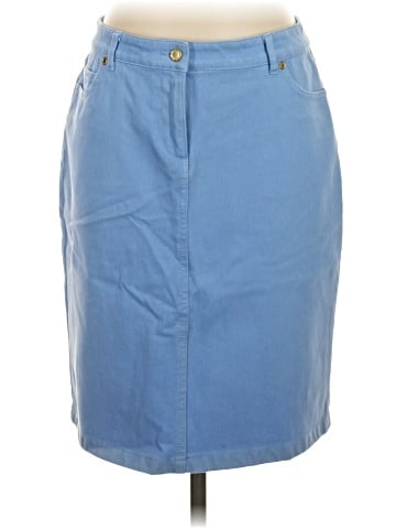 J. McLaughlin Denim Skirt (view 1)