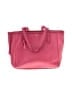 Fossil 100% Leather Pink Leather Tote One size - photo 1