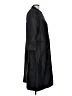 ASHRO 100% Polyester Black Trenchcoat Size 10 - photo 4