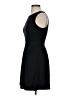 Aqua Solid Black Cocktail Dress Size XS - photo 5