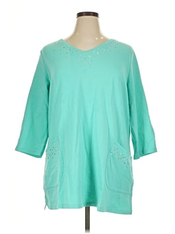 Quacker Factory 3/4 Sleeve Top (view 1)