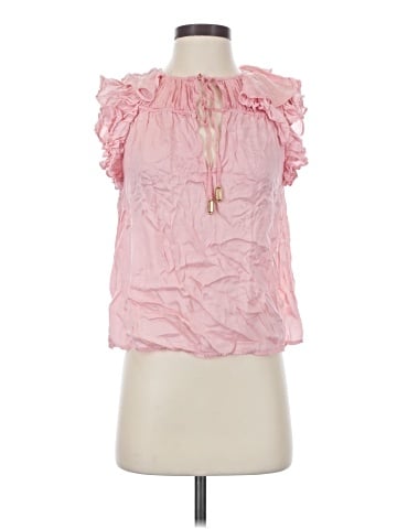 Karina Grimaldi Sleeveless Silk Top (view 1)