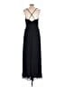 #Levkoff 100% Polyester Solid Black Casual Dress Size 12 - photo 2