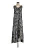 Tyche 100% Polyester Silver Casual Dress Size L - photo 1