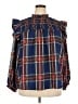 Sugarlips 100% Polyester Blue Sleeveless Blouse Size 2X - photo 1