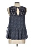 Xhilaration 100% Polyester Blue Sleeveless Blouse Size L - photo 2