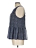 Xhilaration 100% Polyester Blue Sleeveless Blouse Size L - photo 5