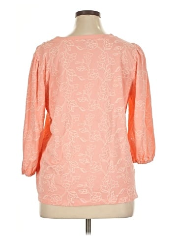 Style&Co 3/4 Sleeve Blouse (view 2)