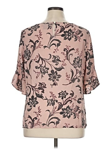 Liz Claiborne Career Short Sleeve Blouse (view 2)