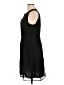 Halogen 100% Polyester Solid Black Cocktail Dress Size 12 - photo 5