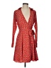 CeCe Polka Dots Red Casual Dress Size XS - photo 1