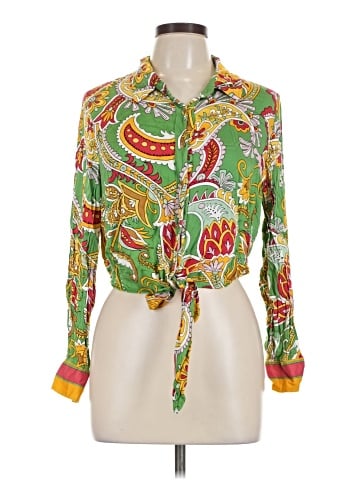 Haute Hippie Long Sleeve Blouse (view 1)