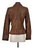 Apt. 9 100% Leather Solid Brown Blazer Size S - photo 2