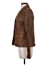 Apt. 9 100% Leather Solid Brown Blazer Size S - photo 5