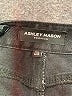 Ashley Mason Hearts Black Jeans Size 9 - photo 7