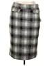 Grace Elements Plaid Gray Formal Skirt Size 14 - photo 1