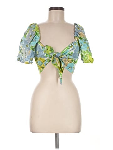 Faithfull the Brand Short Sleeve Blouse (view 1)