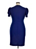 DKNY Solid Blue Cocktail Dress Size 14 - photo 2